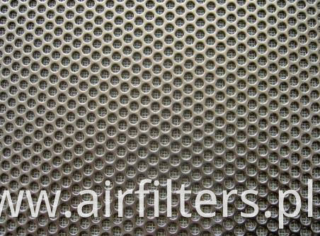 Perforated Sheet with Sintered Mesh